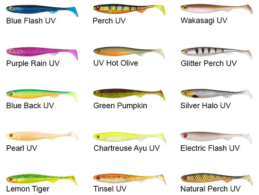 FOX RAGE SLICK SHAD UV 7см