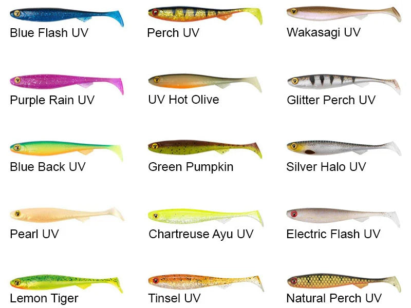 FOX RAGE SLICK SHAD UV 7см
